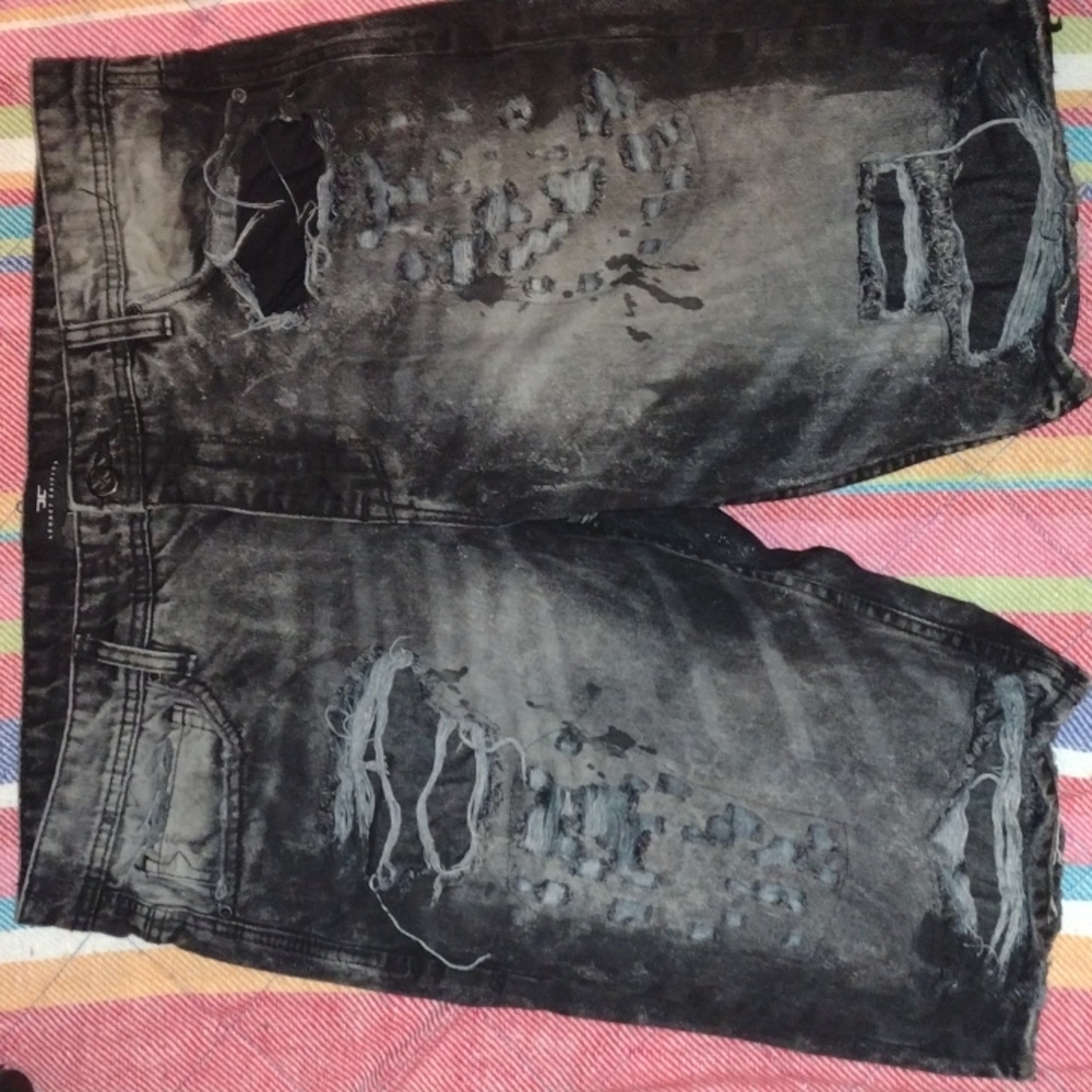 Jordan Craig Legacy black distressed jean 38